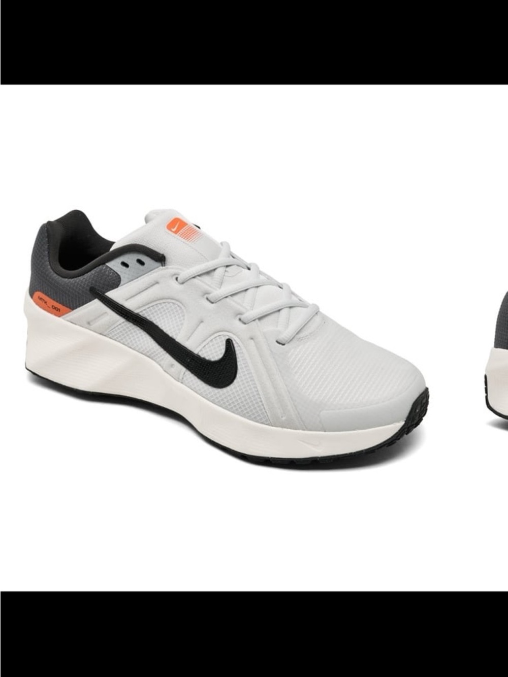 Nike Men's metro tek running sneakers white,sail,black size 13